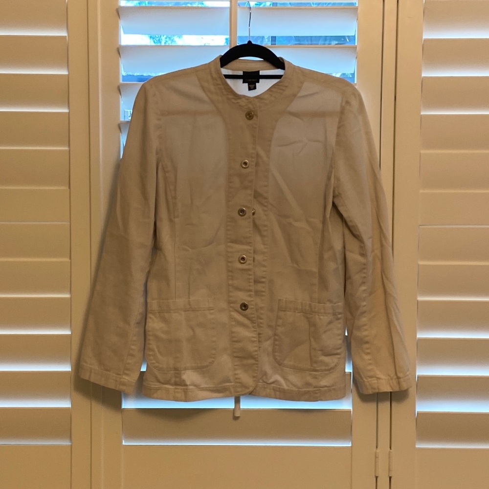 Eileen Fisher light cotton jacket